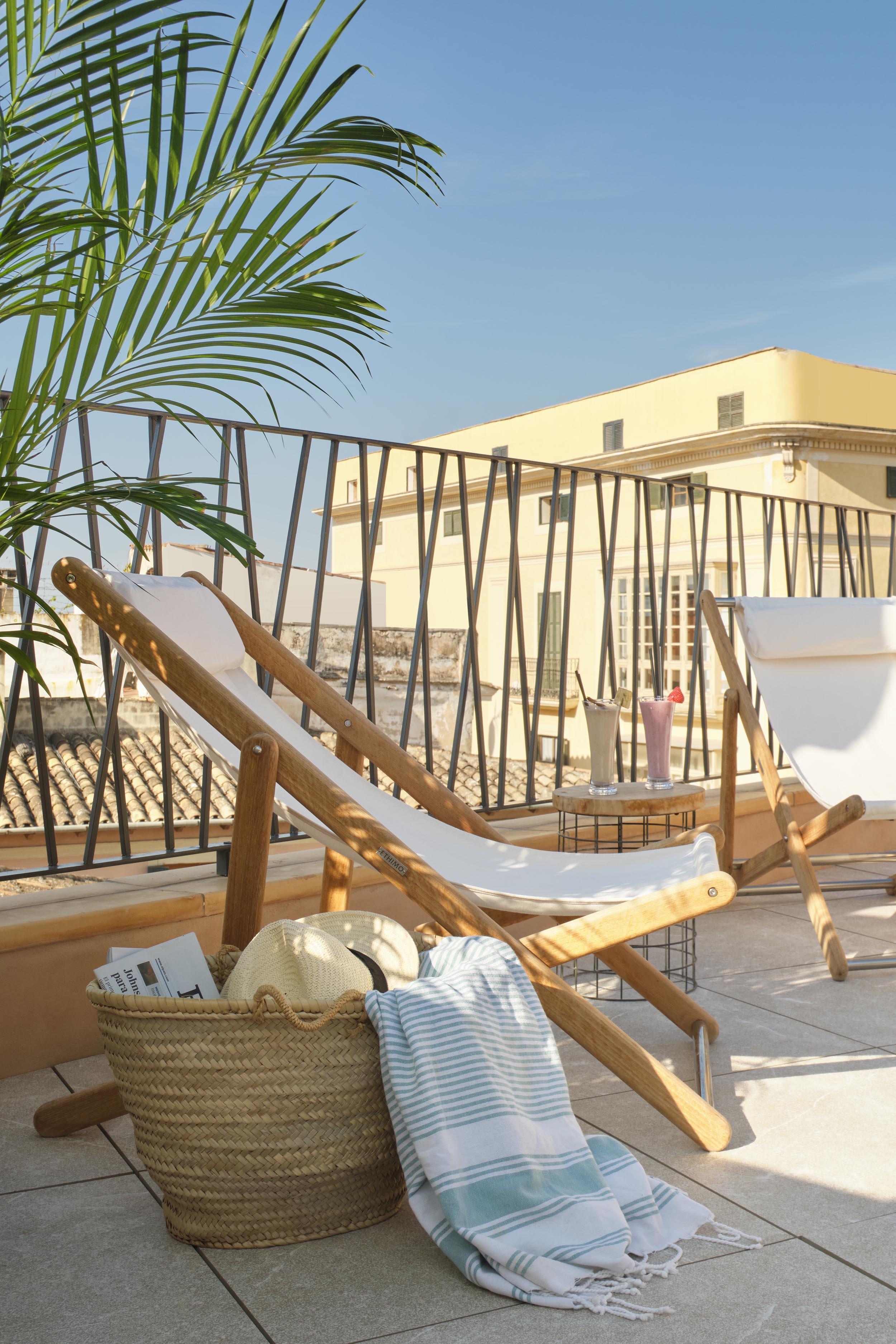 Hotel Antigua Palma - Casa Noble Exteriér fotografie A balcony in Spain