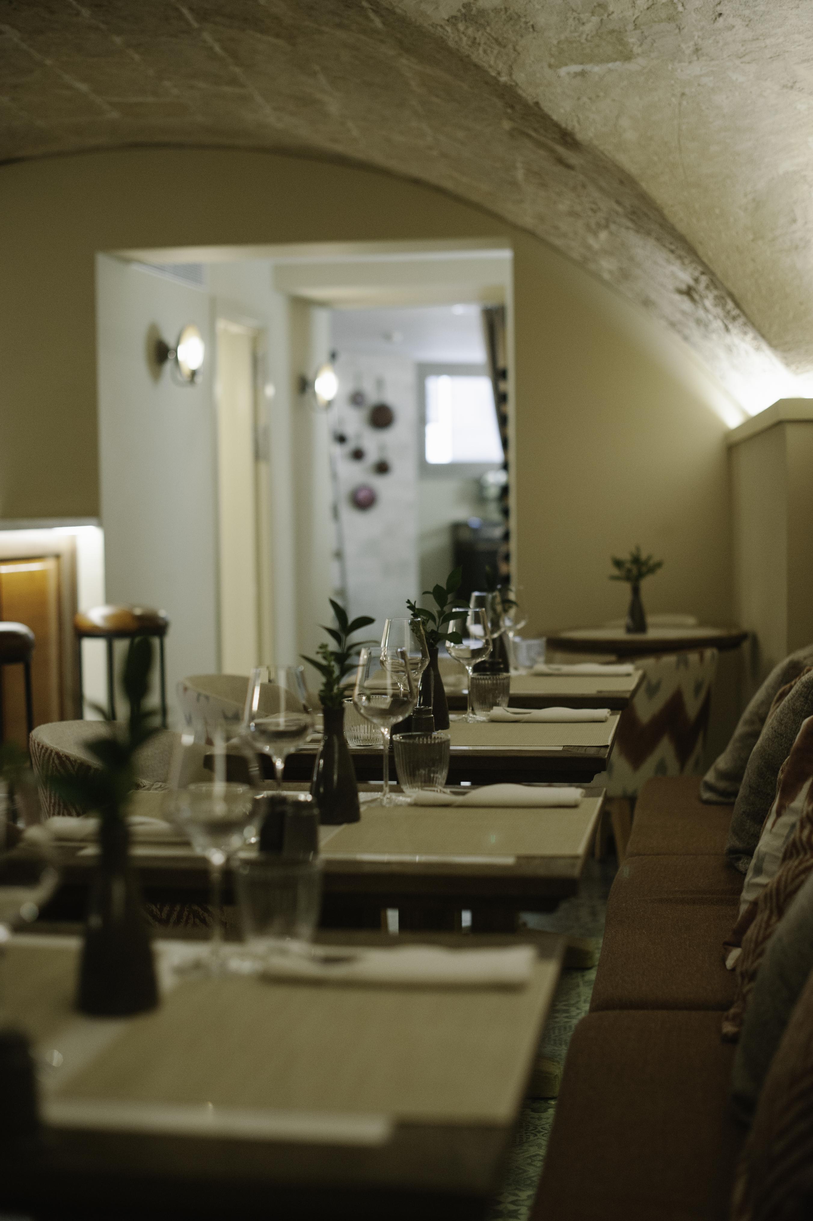 Hotel Antigua Palma - Casa Noble Exteriér fotografie Restaurant AOC